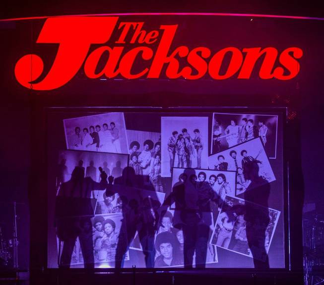 The grand opening night of The Jacksons in "Rocktellz & Cocktails" on Saturday, Feb. 22, 2014, at Planet Hollywood.