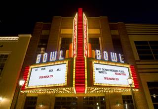 The exterior of the Brooklyn Bowl is shown in the Linq Thursday, March 6, 2014.