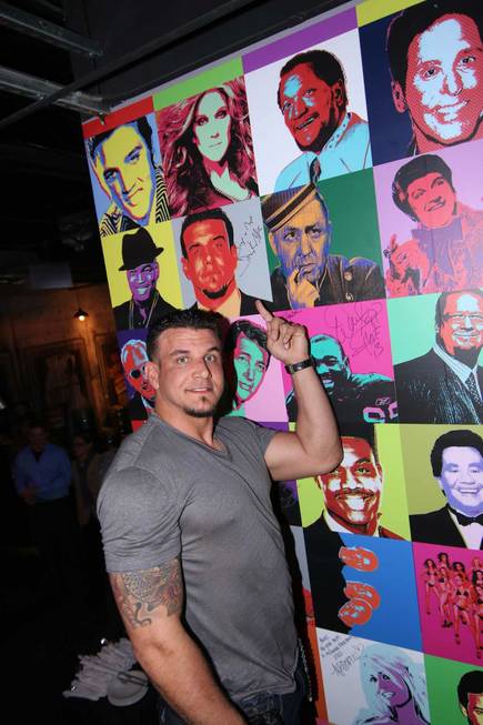 Frank Mir attends the first-anniversary celebration of Rockhouse on Tuesday, ...