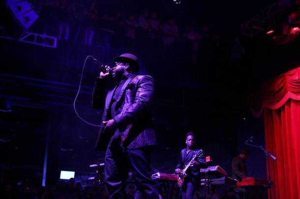 The Roots performs at Brooklyn Bowl at the Linq Friday, March 14, 2014.
