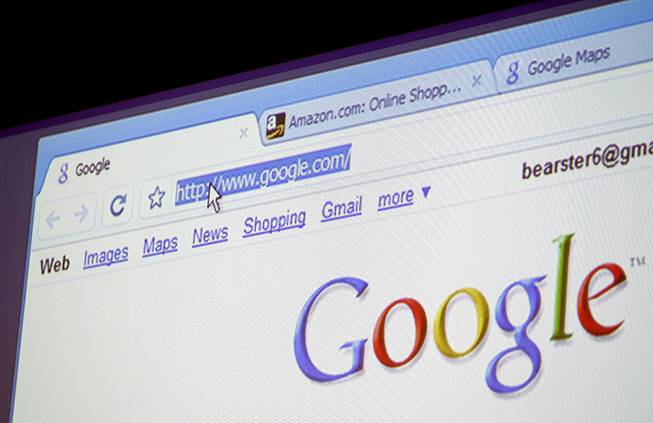 Google Chrome, Google Inc.'s Web browser, is shown during a news conference at the company's headquarters in Mountain View, Calif., Tuesday, Sept. 2, 2008. 