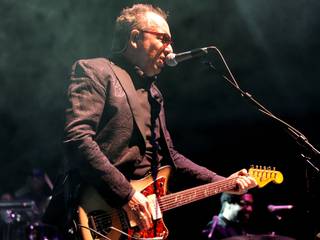 Elvis Costello and The Roots perform at Brooklyn Bowl on Saturday, March 15, 2014, in the Linq.