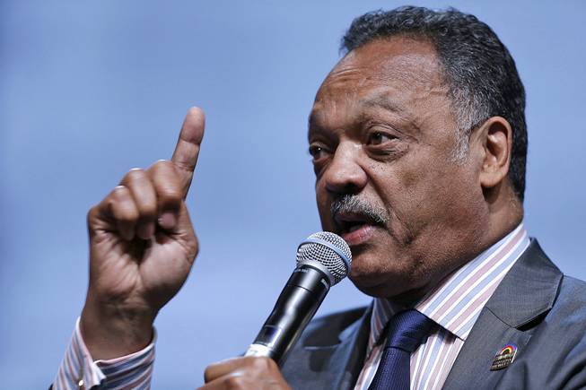 The Rev. Jesse Jackson speaks as he takes part in a panel discussion during the National Urban League's annual conference, in Philadelphia, July 26, 2013.