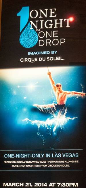 Dress rehearsal for Cirque du Soleil's 