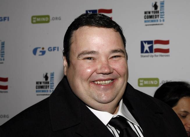 In this Wednesday, Nov 5, 2008, file photo, John Pinette arrives to the 2nd annual Stand Up For Heroes: A Benefit for the Bob Woodruff Foundation in New York.