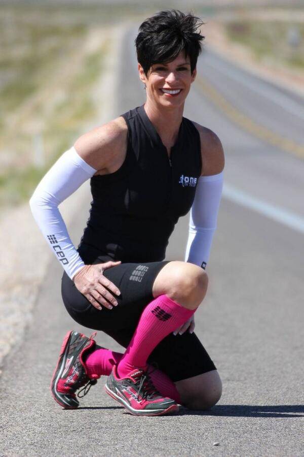 Las Vegas runner and cancer survivor Helene Neville.