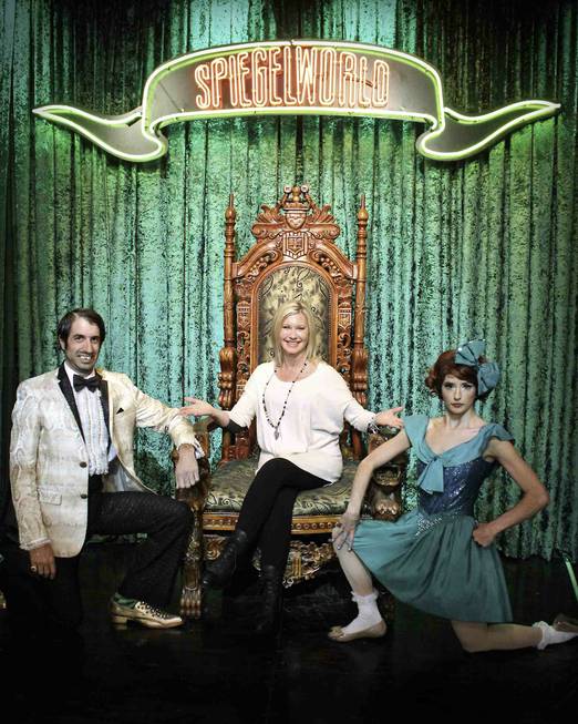 The Gazillionaire, Olivia Newton-John and Penny Pibbets at “Absinthe” in ...