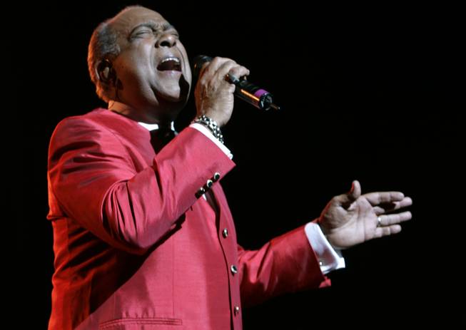 In this June 20, 2008, file photo, Cheo Feliciano performs at The Theater at Madison Square Garden, in New York. The Puerto Rican salsa legend Feliciano died in a car accident early Thursday April 17, 2014, in the U.S. territory. He was 78.