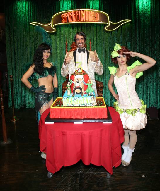 Melody Sweets, The Gazillionaire and Penny Pibbets of “Absinthe” celebrates ...