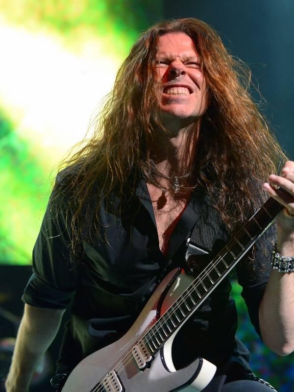 Megadeth, with guitarist Chris Broderick, performs at Pearl at the Palms on Thursday, April 17, 2014, in Las Vegas.
