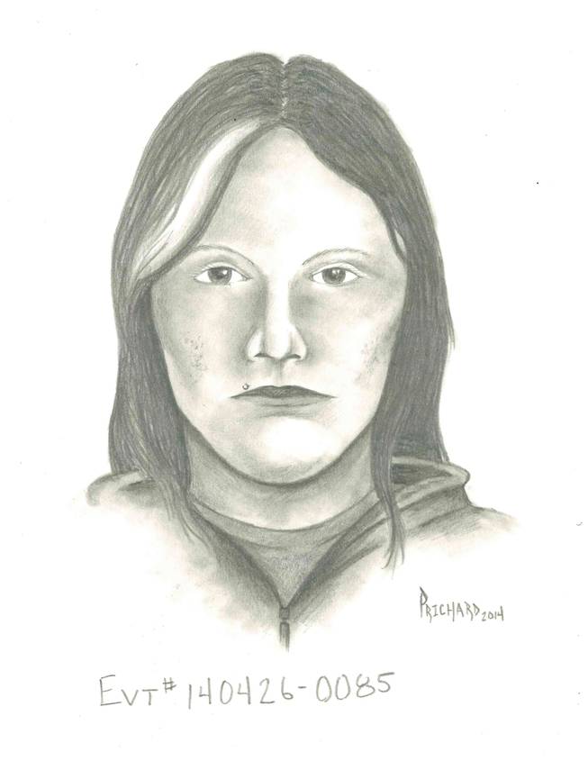 A Metro Police sketch of a woman suspected in Saturday's carjacking in the southeast area of the Las Vegas Valley.