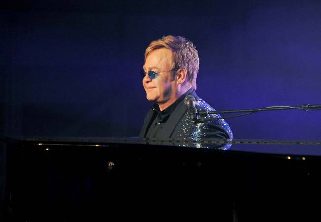 Sir Elton John performs at the Battersea Power Station Annual ...