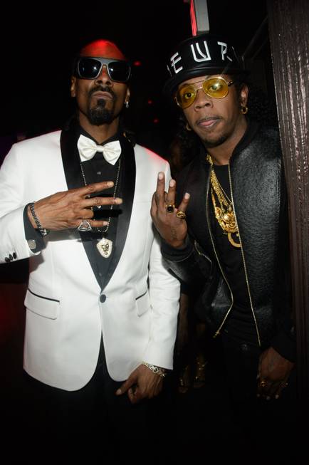 Snoop Dogg, left, with Trinidad James, debuts his Snoopadelic Cabaret ...