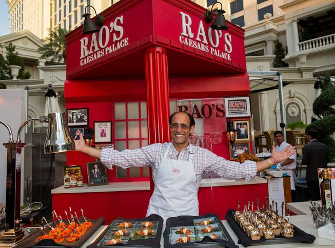 Frank Pellegrino Jr. of Rao’s at Caesars Palace attends the ...