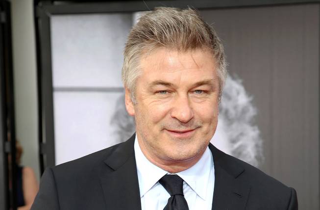 This April 10, 2014, file photo shows actor Alec Baldwin at the 2014 TCM Classic Film Festival's Opening Night Gala in Los Angeles.