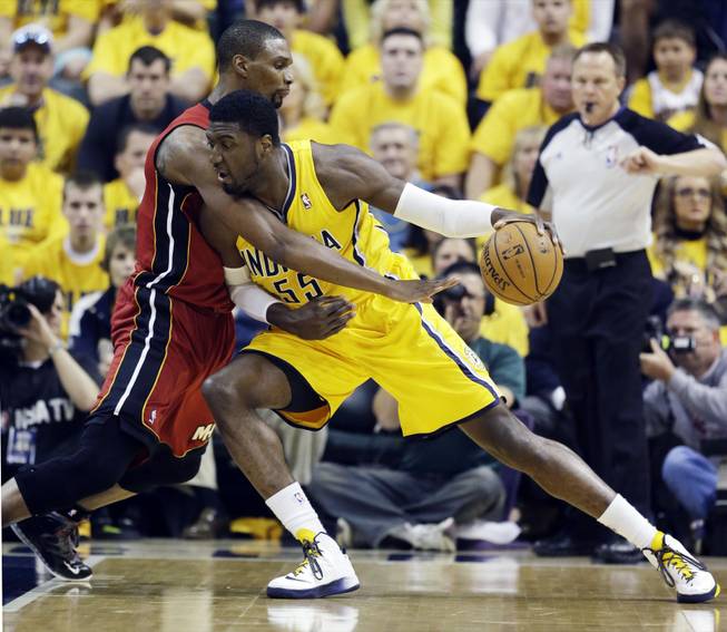 Pacers beat Miami in Game 1