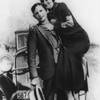 Bandits Bonnie Parker and Clyde Barrow are seen in an undated photo. 