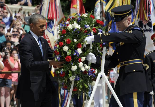 Obama Memorial Day 2014