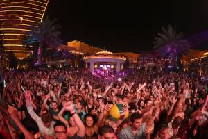 DJ Avicii performs for a record-size crowd at XS on Sunday, May 25, 2014, in Encore.