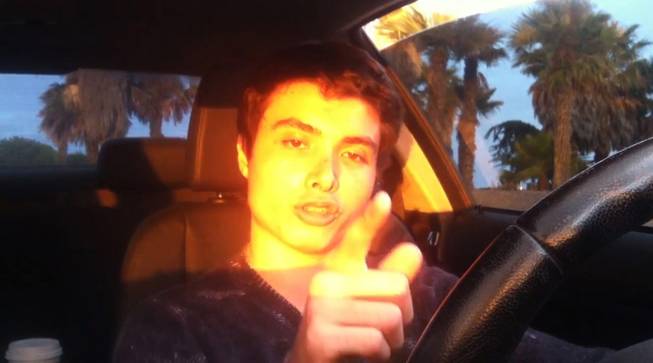 This image from video posted on YouTube shows Elliot Rodger. Sheriff's officials say Rodger was the gunman who went on a shooting rampage near the University of California at Santa Barbara on Friday, May 23, 2014. In the video, posted on the same day as the shootings, Rodger looks at the camera and says he is going to take his revenge against humanity. He describes loneliness and frustration because "girls have never been attracted to me." 