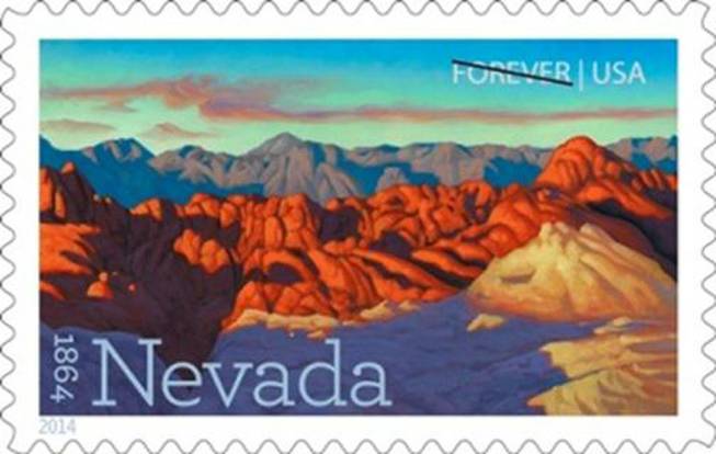 Nevada stamp