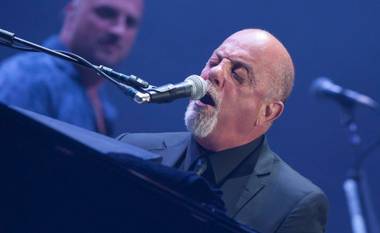 Billy Joel at MGM Grand Garden Arena on Saturday, June 7, 2014, in Las Vegas. Gavin DeGraw was the opening act.