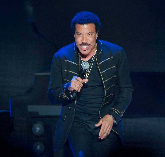 Lionel Richie and CeeLo Green at Mandalay Bay Events Center ...