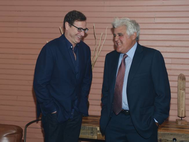 Bob Saget and Jay Leno at the Scleroderma Research Foundation ...