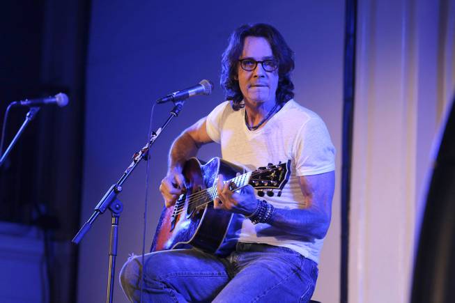 Rick Springfield performs at Autism Speaks' Blue Jean Ball at Boulevard 3 on Thursday, Oct. 24, 2013 in Los Angeles. 