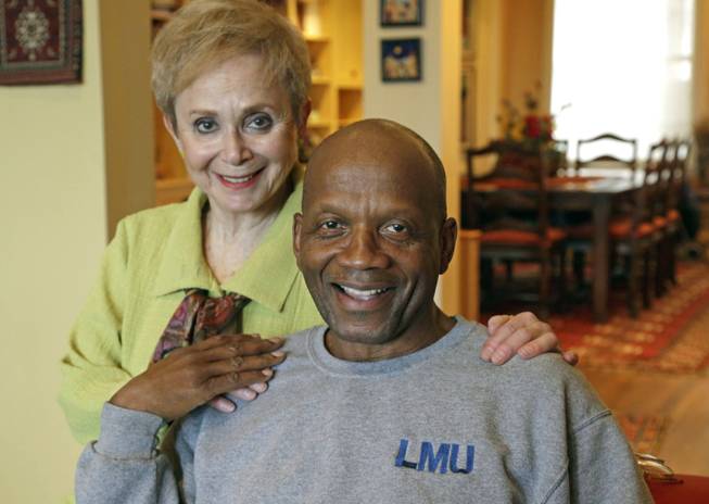 Aviva Futorian and Roy DeBerry sit in Futorian's Chicago apartment. They have been friends since they met 50 years ago during "Freedom Summer." Although fewer than one-tenth of the 17,000 black residents who attempted to registered to vote during the freedom summer succeeded, the effort helped create momentum for the Voting Rights Act of 1965.