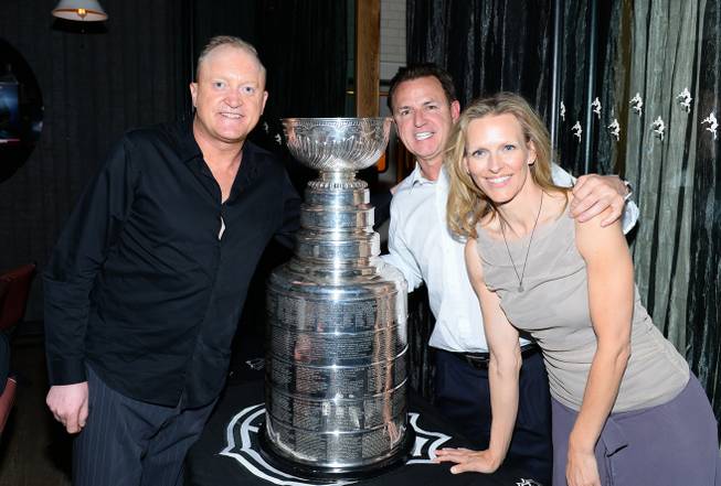 The Los Angeles Kings and the Stanley Cup at Crush ...
