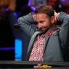Daniel Negreanu waits on Daniel Colman during the final table of the Big One For One Drop tournament at the World Series of Poker Tuesday, July 1, 2014 at the Rio. Colman took home first place and $15,306,668 in prize money.