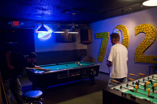 A look at the newly reopened Sand Dollar Lounge during their reopening party, Thursday July 10, 2014.