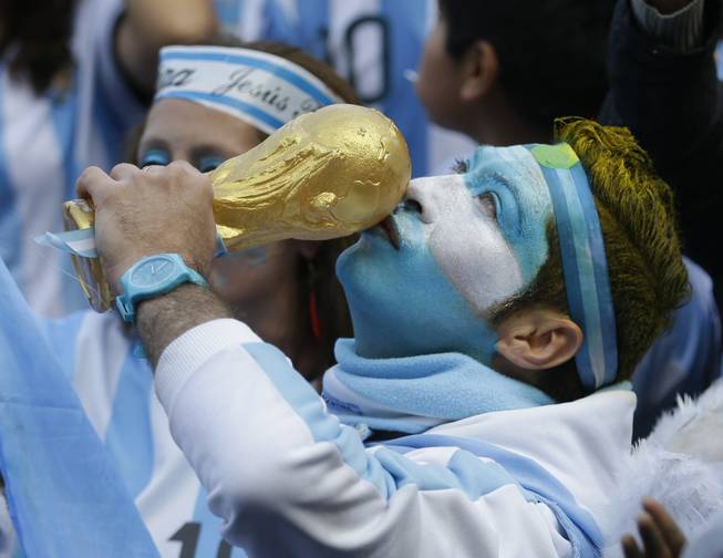 World Cup Argentina fans