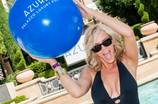 Jenny McCarthy at Azure Luxury Pool