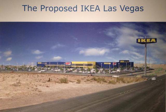 Ikea: Rendering of Las Vegas store