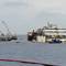 Photo: The luxury cruise ship Costa Concordia is seen as 