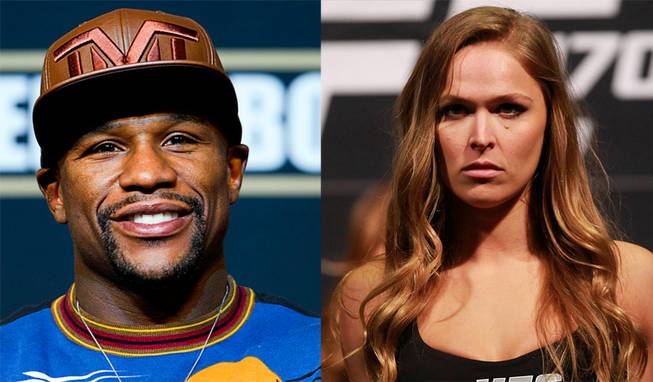 Mayweather and Rousey