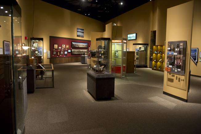 "Every Age is an Information Age", an exhibit at the Nevada State Museum showing 150 years of communication technology in Nevada. Friday July 25, 2014.
