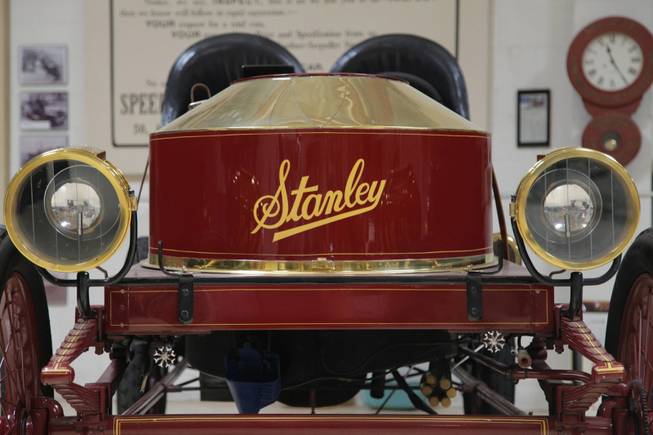 Jay Leno's Stanley Steamer was probably the oldest car to be pulled over by the California Highway Patrol on the 405 freeway.