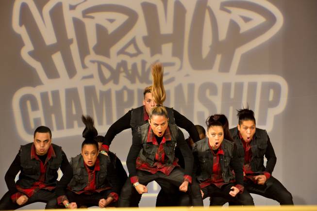 Militia of New Zealand performs during the preliminary round of the World Hip-Hop Dance Championships at Red Rock Resort on Wednesday, Aug. 6, 2014, in Las Vegas.