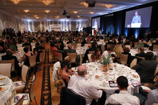 The 19th annual Nevada Broadcasters Hall of Fame gala at the Four Seasons on Saturday, Aug. 9, 2014, in Las Vegas.
