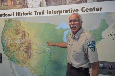 Gary Koy, manager of the California Trail Interpretive Center in Elko.