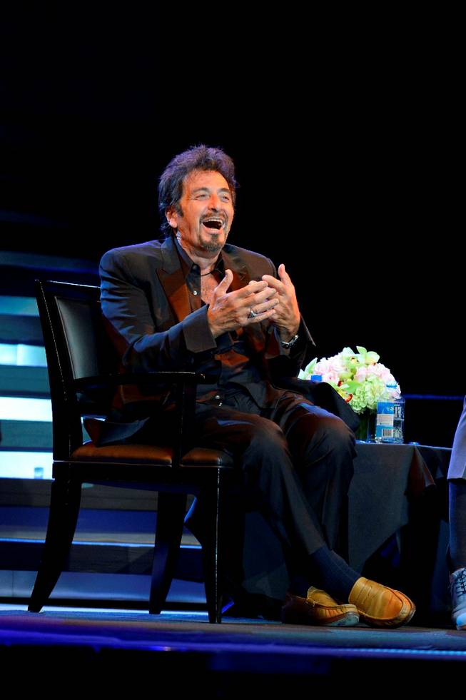 Al Pacino on Saturday, Aug. 16, 2014, at the Mirage.