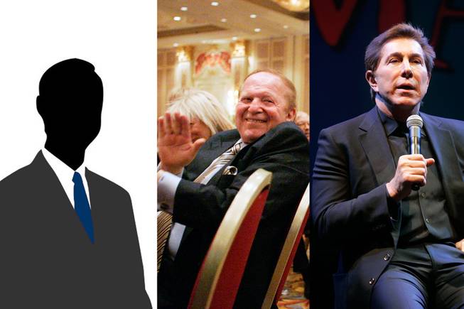 Mystery Man-Steve Wynn-Sheldon Adelson graphic