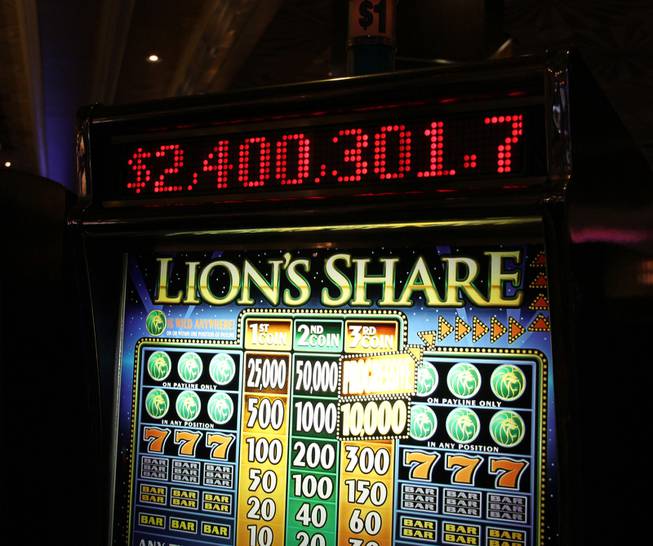 ‘Lion’s Share’ Slot Machine Winners