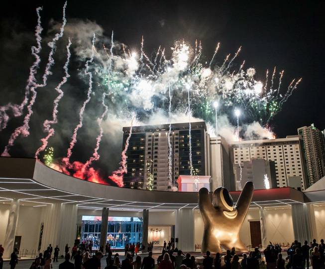 The grand opening of SLS Las Vegas on Friday, Aug. 22, 2014, on the Strip.