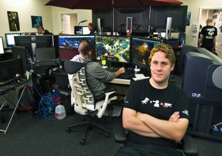 John Flury is CEO of Four Lights, a self-producing and self-publishing video game company on Wednesday, August 27, 2014. Their first release is multiplayer tower defense game 