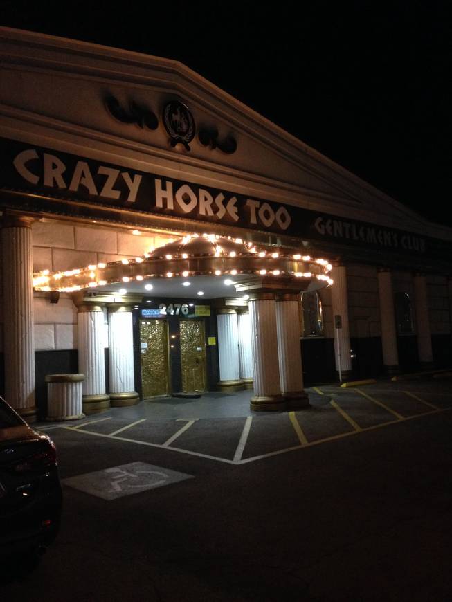 The shuttered Crazy Horse Too gentlemen's club on Industrial Road, as seen Thursday, Aug. 28, 2014.