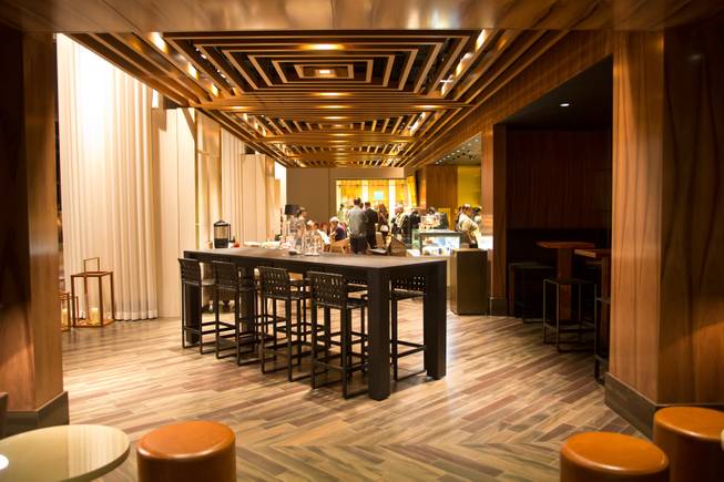 A look at 3940 Coffee + Tea at the new Delano Las Vegas on Tuesday, Sept. 2, 2014.